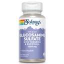 SOLARAY Glucosamine Sulfate 1500mg with Turmeric & Boswellia, Joint Health Support, 60 VegCaps (30 Servings), Two Daily