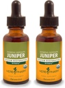 Herb Pharm Certified Organic Liquid Extract for Urinary System Support Juniper 1 Fl Oz (Pack of 2)
