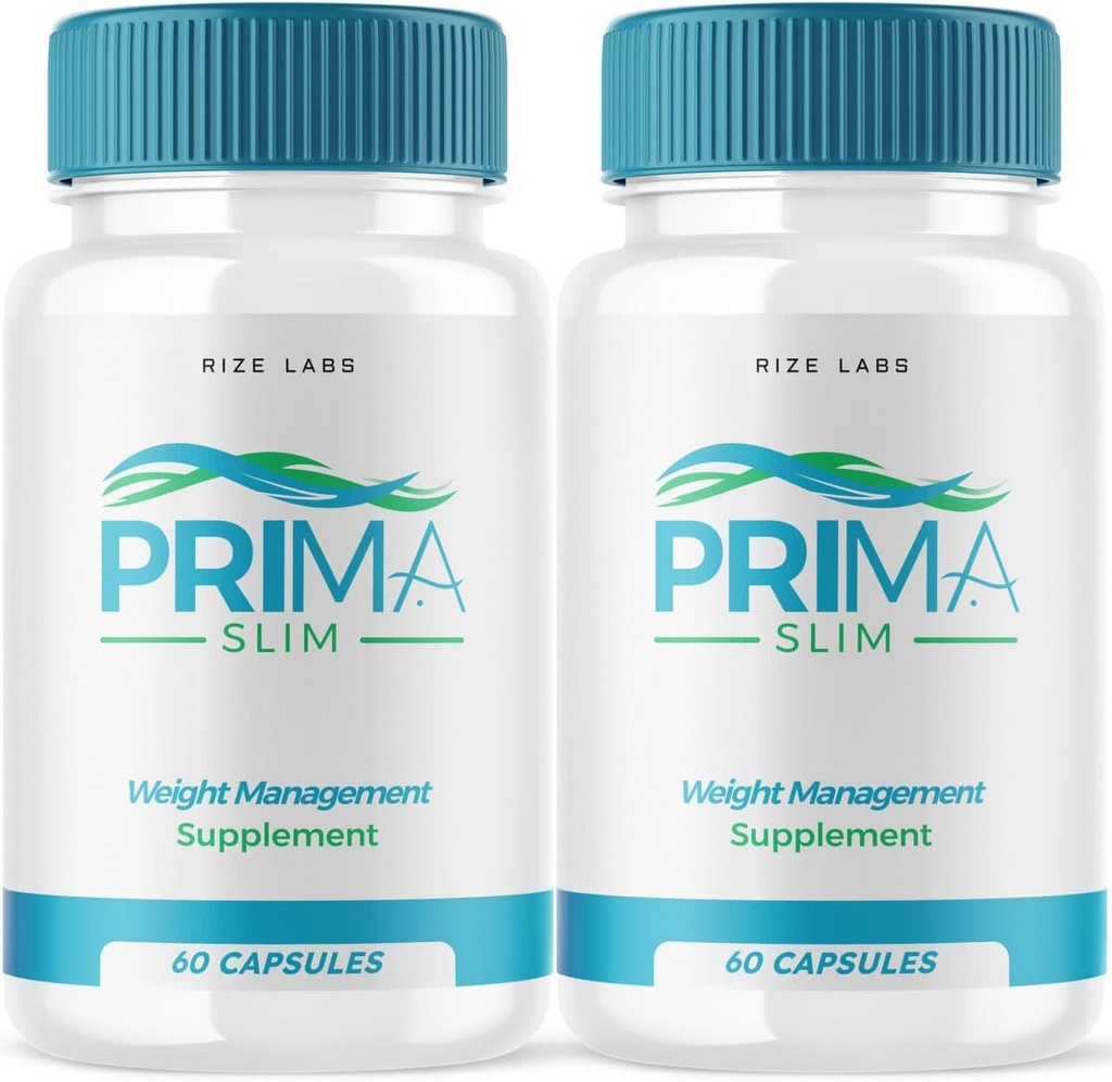 rize labs Prima Slim Supplement, Prima Slim Capsals to be Healthy and Fit, Prima Slim Advanced Formula, Prima Slim Pills for Great Body, Prima Slim Pastillas Review (120 Κάψουλες) (Pack of 2)