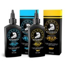 Bossman Beard Oil Jelly Kit (2 Scents) - Γενετικό Αποσκληρυντής Ανάπτυξης, Moisturizer Lotion Gel με φυσικά συστατικά - Γενετικά Καλλιεργητικό Προϊόν (Magic & Gold Scents)