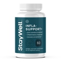Infla-Support Plus- 750mg συμπλήρωμα βοτάνων με Curcumin και Ashwagadha Extract, Shatavari, Kavach, Fenugreek, Pippali, Guduchi, Shilajit, Gesura και Sunthi 60ct