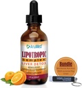 Παγκοσμίως διατροφικό πακέτο: Anumed Lipotropic Complex - Φολικό οξύ, βιταμίνη Β12, βιταμίνη Β6 - Μη ΓΤΟ, Χωρίς γλουτένη, εύκολο στη χρήση 2oz Lipotropic σταγόνες με πολυ-επιπεφυκιακή βασική αλυσίδα