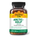 Country Life Arctic- Kelp – Φυσικό συμπλήρωμα ιωδίου για την υποστήριξη του θυρεοειδούς και του ανοσοποιητικού – Vegan, Gluten-free, 225 mcg – Ιδανικό για την υγεία του θυρεοειδούς, τον υποθυρεοειδισμό και την υποστήριξη του επινεφριδίου, 300 δισκία