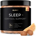2,450mg Επιπλέον Δύναμη Μελατονίνη XR Gummies Ύπνου w. Αργή απελευθέρωση Μελατονίνη, Μαγνήσιο Theanine & Sensoril Ashwagandha - Time Release Μελατονίνη Gummies Φυσική Βοήθεια Ύπνου για Ενήλικες Gomitas Para Dormir