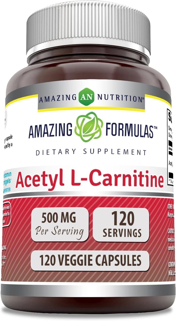 Amazing Formulas Acetyl L-Carnitine Hcl Supplement 