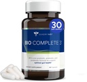 Gundry MD® Bio Complete 3, 3-σε-1 Probiotics για την υγεία των ούλων, Probiotic συμπληρώματα για την πέψη, συμπλήρωμα που υποστηρίζει το Μπλοκάρισμα, το αέριο, τα τρόφιμα κουρέλια, τα επίπεδα ενέργειας, το δέρμα, και την εστίαση, 30 ημέρες προσφοράς