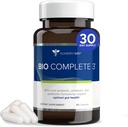 Gundry MD® Bio Complete 3, 3-σε-1 Probiotics για την υγεία των ούλων, Probiotic συμπληρώματα για την πέψη, συμπλήρωμα που υποστηρίζει το Μπλοκάρισμα, το αέριο, τα τρόφιμα κουρέλια, τα επίπεδα ενέργειας, το δέρμα, και την εστίαση, 30 ημέρες προσφοράς