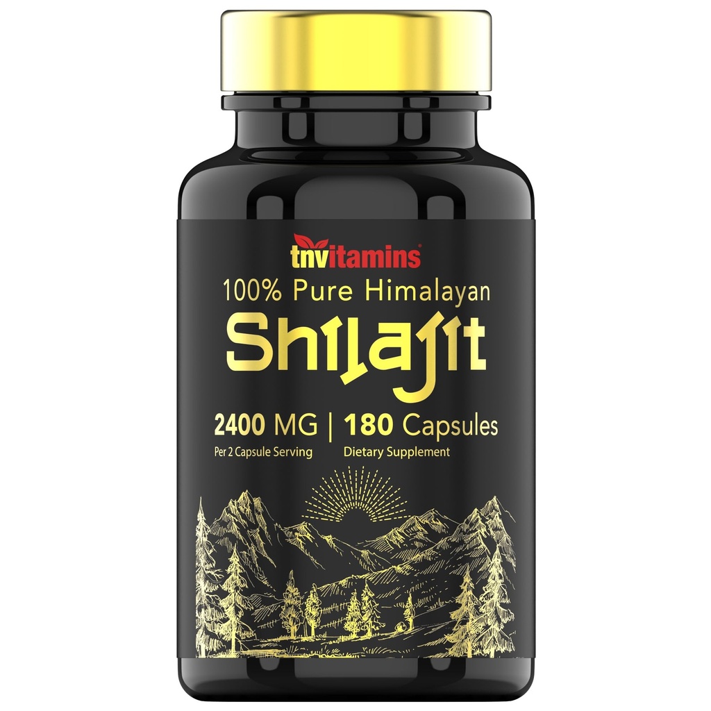 tnvitamins Shilajit Κάψουλες 2400 MG - 180 κάψουλες 