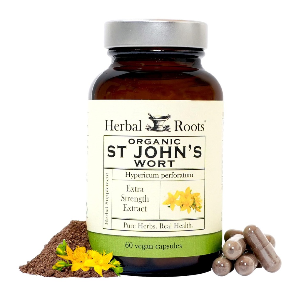Φυτικές Ρίζες Κάψουλες St Johns Wort 