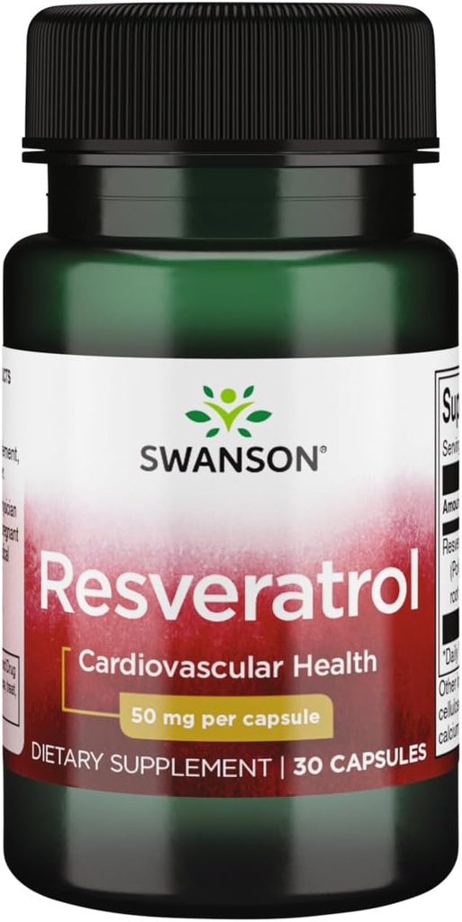 Swanson Resveratrol 50 50 Milligrams 30 Κάψουλες