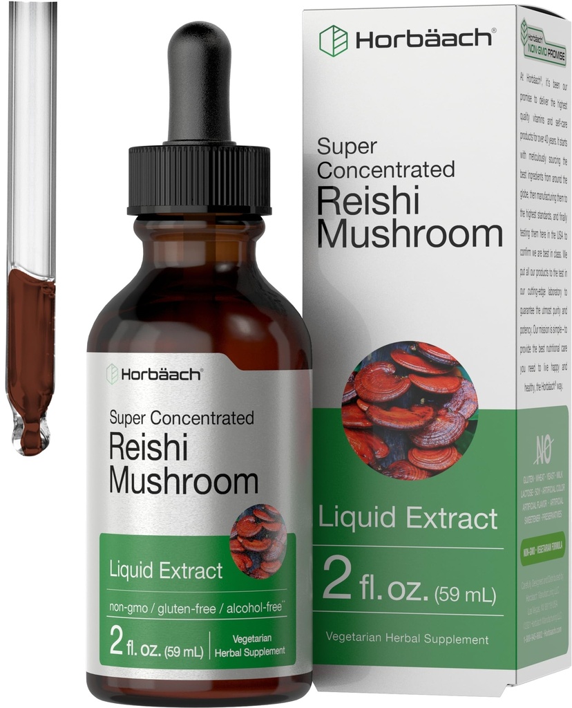 Horbäach Reishi Mushroom Extract Βάμμα 
