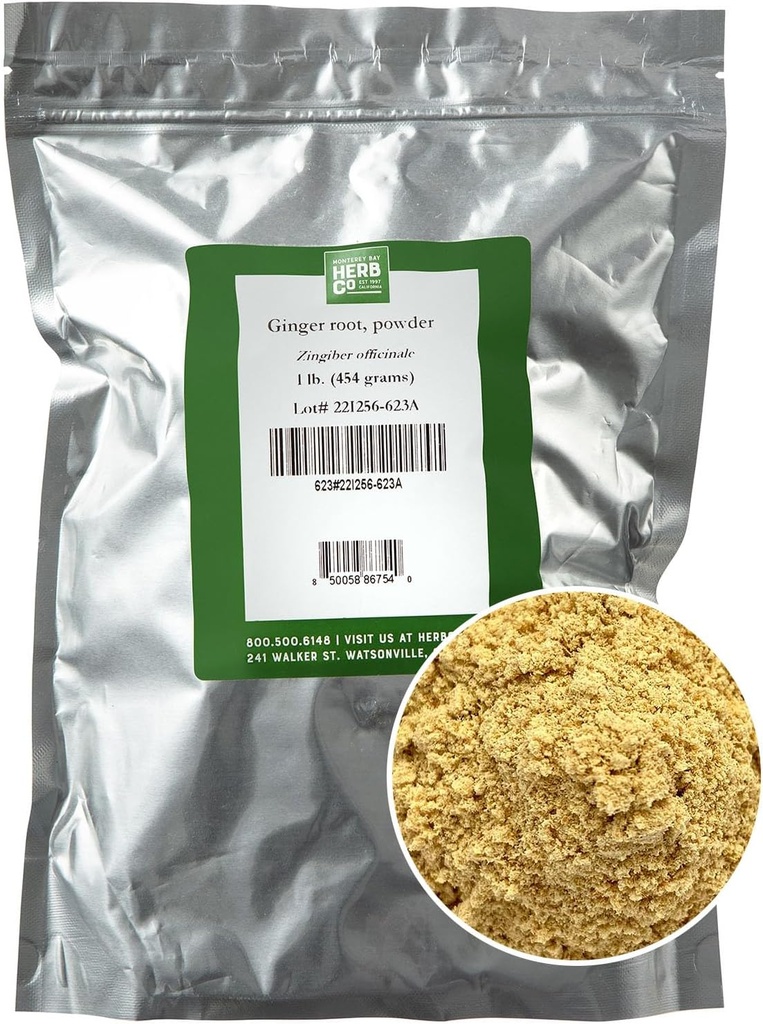 MONTEREY BAY HERB CO. Ginger Root Powder 