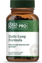 GAIA HERBS PRO Daily Lung Formula - Υποστήριξη για την αναπνευστική υγεία* - Συμπλήρωμα ανοσοποιητικού με Mullein Leaf, Marshmallow Root & More - Vegan, Χωρίς γλουτένη, Χωρίς σόγια - 60 Liquid Phyto-Caps (60 Servings)