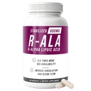 NERVE RENEW R- ALA Σταθεροποιημένο R Alpha Lipoic Acid 600mg Nerve Support Supplement 60 Κάψουλες