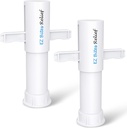 Memine EZ Bites Relief Reliver Invulation Tool - 2 Pack Bee Sting και Bite Itch Relief Sucker, Venom Extractor για Saliva/Venom Αφαίρεση, Προσωρινή ανακούφιση από Itch και Swelling, Kid-Friendly White
