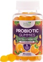 Probiotic Gummies for Women & Men - Advanced Multi-Strain Probiotic Formula - Gut & Digestive Health Support Gummy for Occasional Bloating - Daily Acidophilus Probiotics Supplement - 60 Gummies