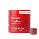 HumanN SuperBeets Energy Plus με εκχύλισμα σπόρων σταφυλιών - Σκόνη ρίζας τεύτλων, εκχύλισμα πράσινου τσαγιού, καφεΐνη, βιταμίνη C, μη ΓΤΟ, 5.87oz