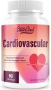 Cardiovascular Supplement 3000mg – Vitamins, Probiotics, Omega-3, and CoQ10 All-in-One Synergistic Blend for Adults – 90 Softgels