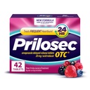 Prilosec εξωχρηματιστηριακά, Ομεπραζόλη Καθυστερημένη απελευθέρωση 20mg, Οξύ μειωτήρα, Αντιμετωπίζει Συχνές Heartburn για 24 ώρες ανακούφιση, όλη την ημέρα, όλη τη νύχτα*, Heartburn Medicine, 20mg, Wildberry Flavor, 42 δισκία