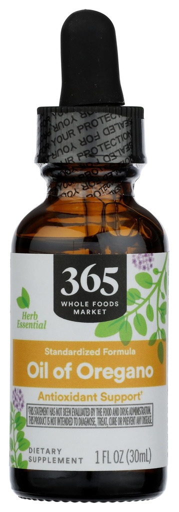 365 από το Whole Foods Market, Oil of Oregano Liquid Extract, 1 Fl Oz