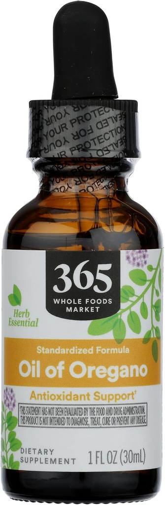 365 by Whole Foods Market, Oil of Oregano Liquid Extract, 1 Fl Oz