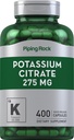 Συμπληρώματα κιτρικού καλίου Piping Rock 275 mg 