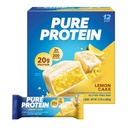 Pure Protein Bars, High Protein, Nutritious Snacks to Support Energy, Low Sugar, Lemon Cake, 1,76 oz, 12 Count (Pack of 1) (Packing May Vary)