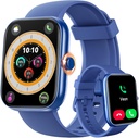 ENOMIR Smart Watch for Women Men (Answer/Make Calls) Συμβατό με iPhone/Android/Samsung, Alexa Ενσωματωμένο, [1.91" HD Screen] Αδιάβροχο Fitness Watch with Heart Rate/Sleep/SpO2 Monitor(Blue)