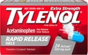 Tylenol Extra Strength Rapid Release Gelcaps - 24 ct, Συσκευασία των 2
