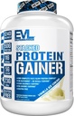 Διατροφή Evlution Stacked Gainer πρωτεΐνης, 50 Grams Whey Protein Powder Complex, 251 Grams Υδατάνθρακες, Build Muscle, Recovery, Post Workout, Gluten-Free (Βανίλια παγωτό, 6 LB)