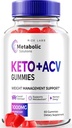 rize labs Μεταβολικές Λύσεις Keto+ACV Gummies for Advanced Weight Loss, Apple Cider Vinegar, Official Reviews (60 Gummies)