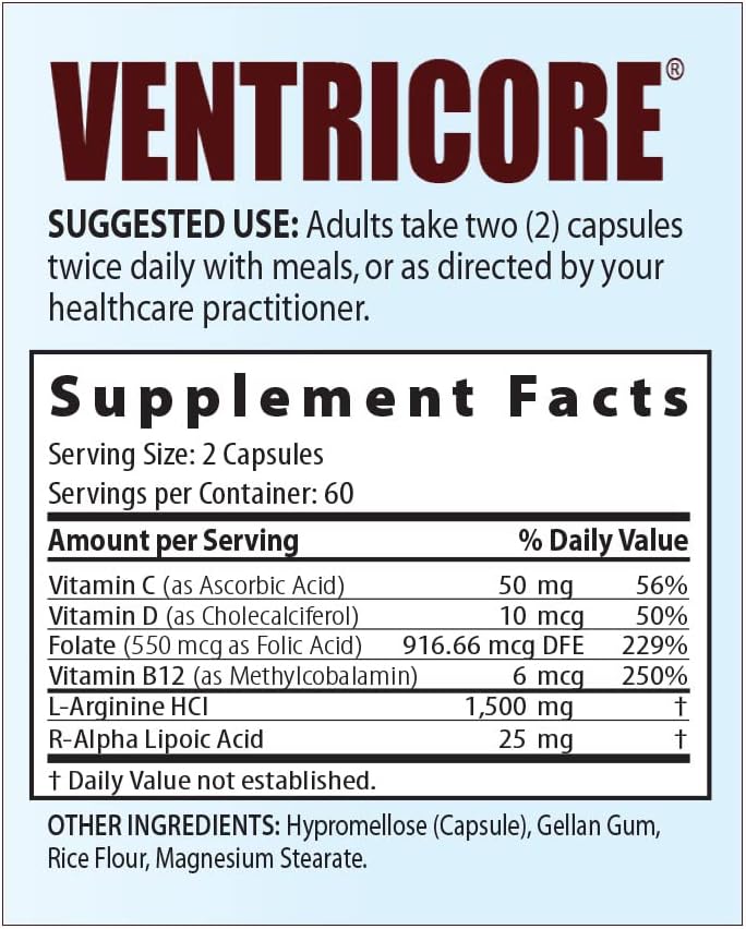 Ventricore Circulatory Formula (30 Ημέρα προσφοράς)