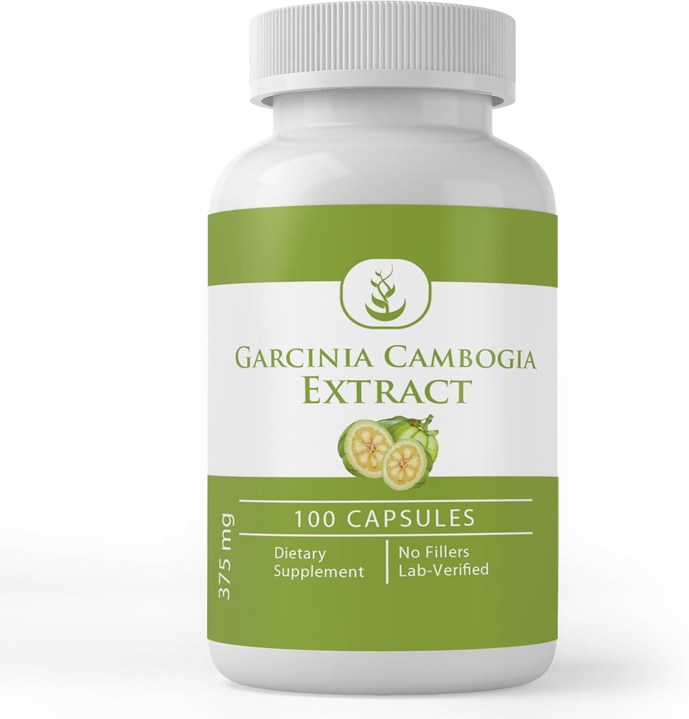 PURE ORIGINAL INGREDIENTS Garcinia Cambogia, (100 Capsules) Always Pure, No Additives Or Fillers, Lab Verified