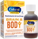 Enfamil Poly-Vi-Sol με υγρές σταγόνες πολυβιταμίνης, υποστηρίζει την ανάπτυξη και την ανάπτυξη*, 50mL μπουκάλι