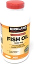 Fish Oil Kirkland Υπογραφή Συμπυκνωμένο με Ω-3 λιπαρά οξέα, 800 Softgels, 1000mg