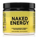 NAKED Energy - Καθαρή προ προπόνηση σε σκόνη για άνδρες και γυναίκες, Vegan, Αγεύση, Υγιεινή προγύμναση - Δεν προστίθενται γλυκαντικά, χρώματα ή αρώματα - 50 εξυπηρετούν