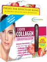Εφαρμοσμένη διατροφή Υγρό Collagen Αναζωογόνηση δέρματος - 10 Υγροί Σωλήνες - Κολλαγόνο, Βιοτίνη & Silica - Τροπική Φράουλα & Kiwi Γεύση - 10 Υπηρεσίες