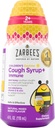 Zarbee's Children's Daytime Honey Cough Syrup + Immune for Kids 2+, Σιρόπι βήχα με Καταπραϋντικό Σκοτεινό Μέλι, Realάλ Elderberry, Βιταμίνη D & Zinc, Drug & Alcohol-Free, Mixed Berry, 4 fl. oz.