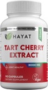 HAYAT Βιταμίνες Vegan Φυσικό εκχύλισμα ταρτάρ Cherry 3000 MG, 3μηνη προμήθεια, ισχυρό 10:1 εκχύλισμα, όλα φυσικά, πιστοποιημένα Hanal, 90 κάψουλες,
