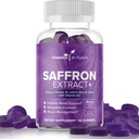 Saffron Extract Gummies with Passionflower & Vitamin D2 - Συμπληρώματα Saffron για Υποστήριξη Mood, Digetion, & Energy 60 Εξυπηρετήσεις