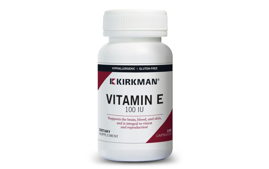 Kirkman Vitamin E 100 IU - Hypoallergenic 