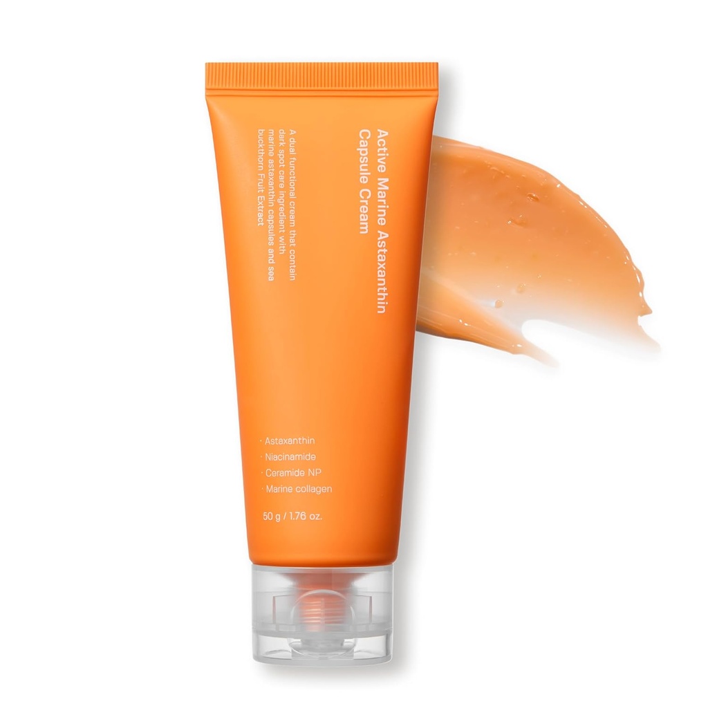 SUNGBON EDITOR Active Marine Aspaxanthin Capsule Cream 50ml 
