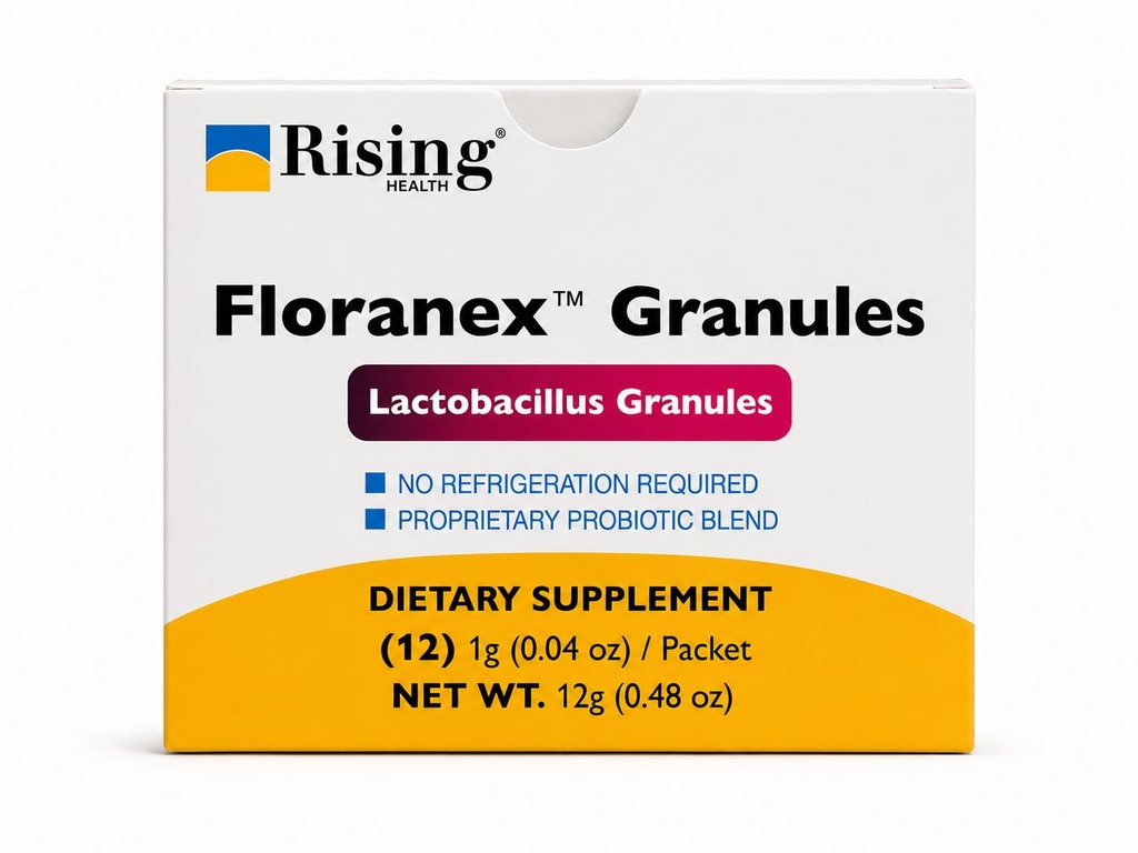 Ανύψωση Υγείας - Floranex Κοκκία - Lactobacillus Κοκκία Προβιοτικά Διατροφικά Συμπληρώματα - 12 Πακέτα
