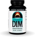 Source Naturals DIM, Diindolylmethane 200mg με BioPerine, Βιταμίνη Ε & Περισσότερα - 60 δισκία