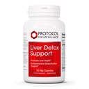 Protocol Liver Detox Support* - Liver Cleanse Detox* - Συμπλήρωμα γλουταθειόνης - Γαϊδουράγκαθο γάλακτος & Μεθειονίνη - Χωρίς γαλακτοκομικά & Vegan - 90 κάψουλες Veg