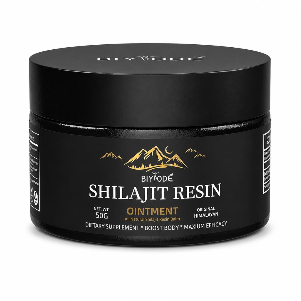 Ιμαλαΐων Pure Shilajit Resin 600mg 100 Σερβίρει με Fulvic Acid & 85+ Trace Minerals Vegan Non-GMO Energy Supplement for Men & Women Ancient Ayurvedic Formula