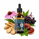 MunoMax - Advanced Immune Support Supplement - Liquid Delivery for Better Absorpation - Echinacea, Astragalus, Reishi, Goldenseal, Elderberry & More!
