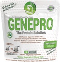 Genepro Unflavored Plant Based Protein Powder - Χωρίς λακτόζη, Χωρίς γλουτένη, & Μη ΓΤΟ Πρωτεΐνη συμπλήρωμα ανακινήστε (30 μερίδες)