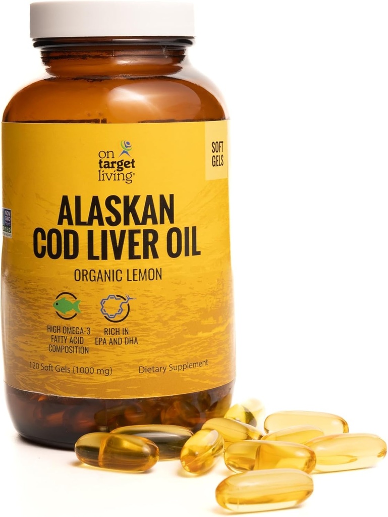 Στο Target Living Alaska Cod Liver Oil 120 Soft Gels 