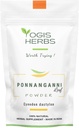 YOGIS HERBS Ponnanganni Leaf Powder (Sessile joyweed) – Ολιστική συμπλήρωμα υγείας για τα μάτια, το δέρμα, τα οστά, και την ανοσοποιητική ευεξία 